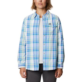 Columbia Ženske Košulje - Eden Prairie Long Sleeve Plave | XUOJ-79065
